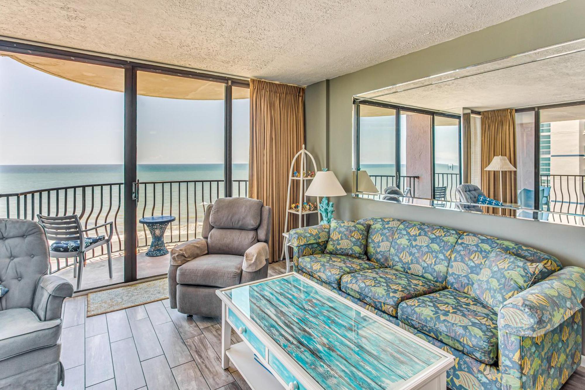 Myrtle Beach Oceanfront Condo With Covered Balcony! Exterior foto