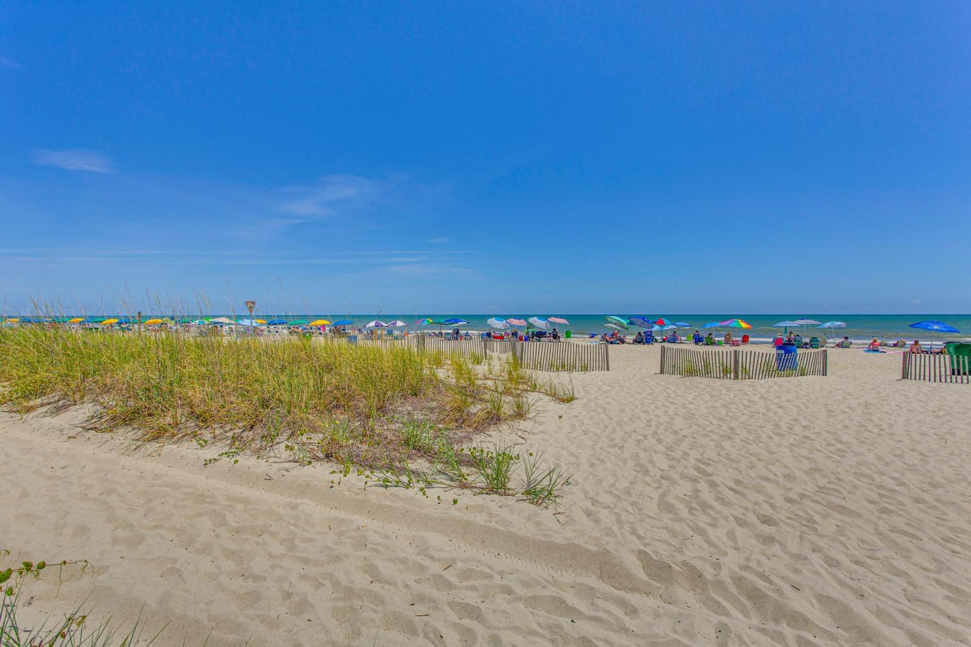 Myrtle Beach Oceanfront Condo With Covered Balcony! Exterior foto