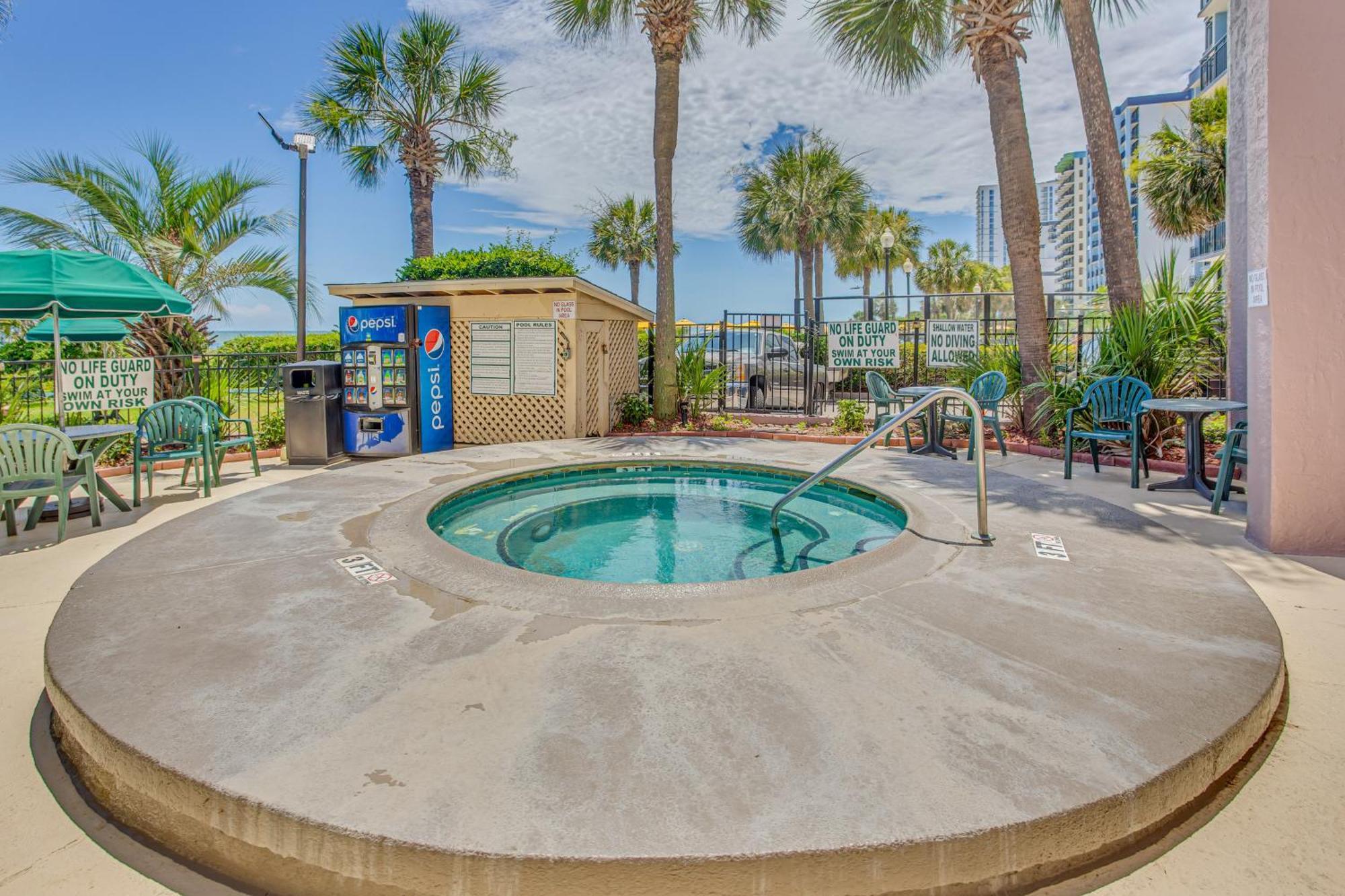 Myrtle Beach Oceanfront Condo With Covered Balcony! Exterior foto